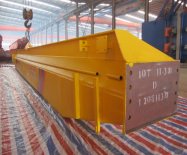 MH model single girder gantry crane delivery to Nigeria