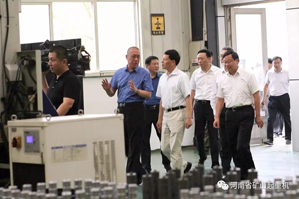 Henan Provincial Party Committee Secretary Xie Fuzhan visited Henan mine for investigation research.jpg