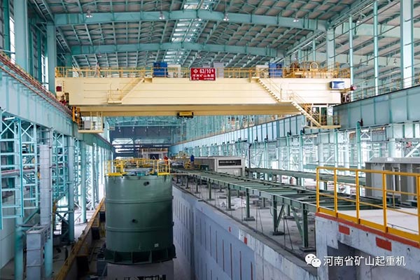 Henan mine metallurgical casting crane orders show a blowout trend.jpg