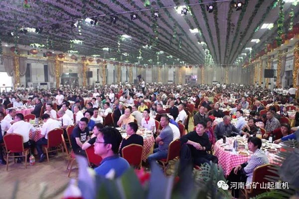 Henan Mine Crane 6th session of the filial piety culture festival grand opening.jpg