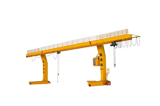 L-Shaped Legs Single Girder Gantry Crane with Hoist