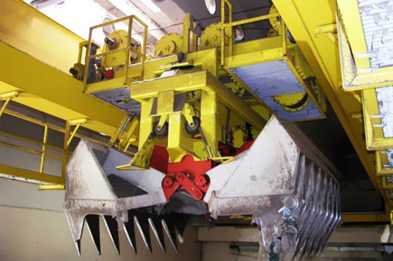 Double Girder Overhead Crane with Grab