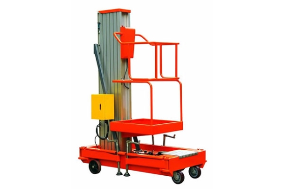 Aluminum Alloy Double Mast Hydraulic Lift